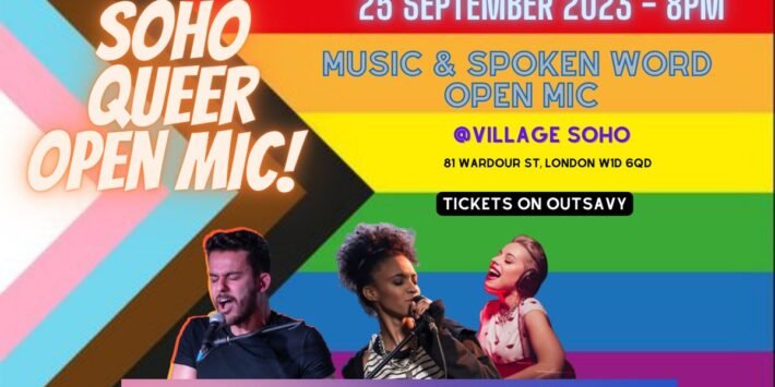 Soho Queer Open Mic at VILLAGE – 25.09.2023