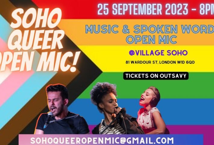 Soho Queer Open Mic at VILLAGE – 25.09.2023