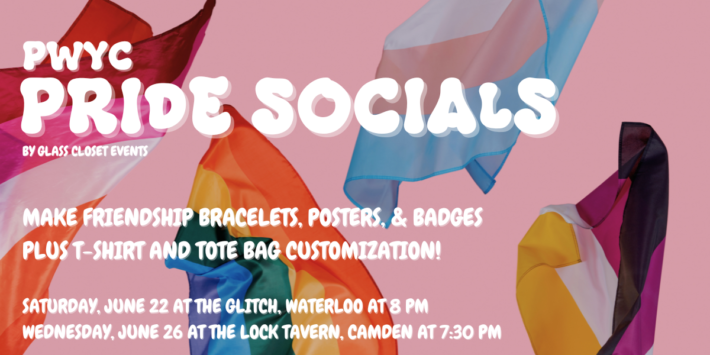 Pride Social at The Glitch!